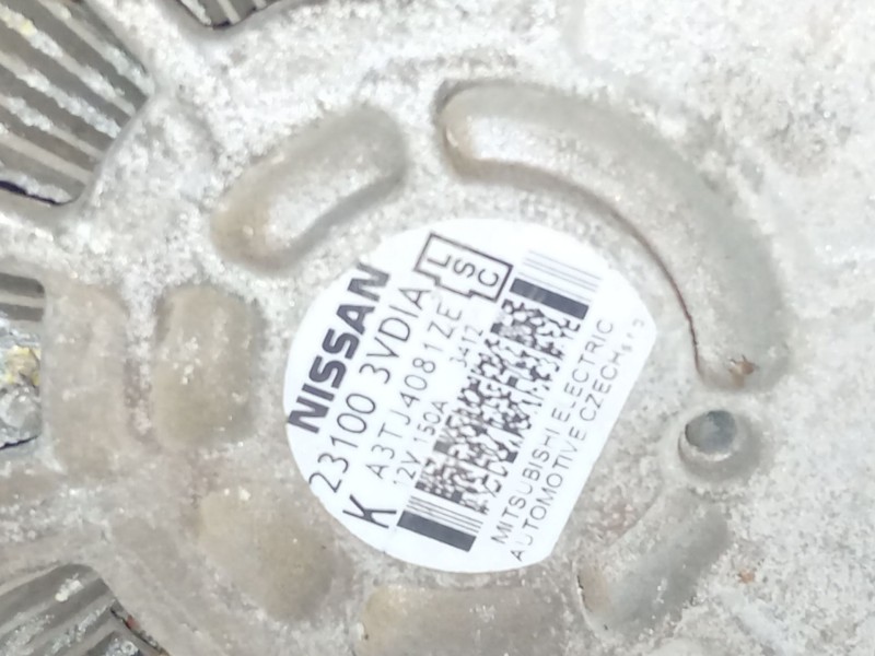 Recambio de alternador para nissan juke (f15) 1.5 dci referencia OEM IAM 231003VDIA  