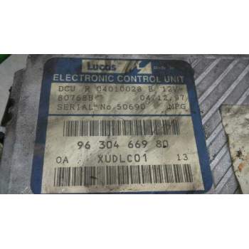 Recambio de centralita motor uce para peugeot 406 berlina (s1/s2) svdt referencia OEM IAM 9630466980 R04010028 80768B