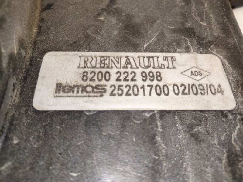 Recambio de electroventilador para renault megane ii sedán (lm0/1_) 1.6 16v (lm1r, lm0c) referencia OEM IAM 8200222998  