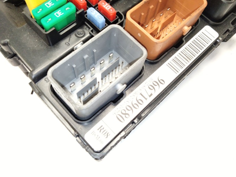 Recambio de centralita bsm para peugeot 207/207+ (wa_, wc_) 1.4 hdi referencia OEM IAM 9667199680  