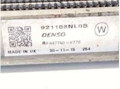 Recambio de condensador / radiador aire acondicionado para nissan leaf (ze0) electric referencia OEM IAM 921103NL0B   2
