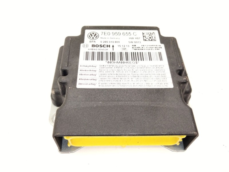 Recambio de centralita airbag para volkswagen transporter t5 furgón (7ha, 7hh, 7ea, 7eh) 2.0 tdi referencia OEM IAM 7E0959655  