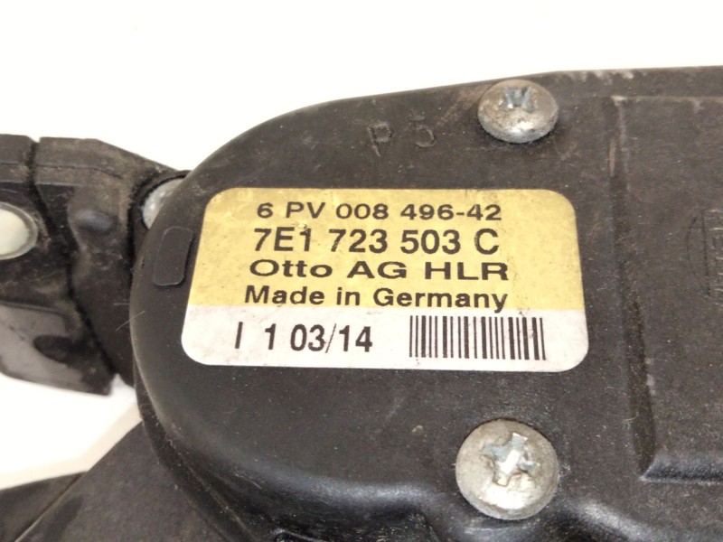Recambio de pedal acelerador para volkswagen transporter t5 furgón (7ha, 7hh, 7ea, 7eh) 2.0 tdi referencia OEM IAM   