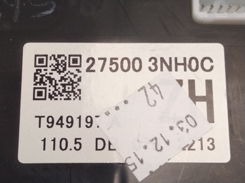 Recambio de mando calefaccion / aire acondicionado para nissan leaf (ze0) electric referencia OEM IAM 275003NH0C  