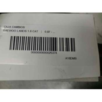 Recambio de caja cambios para daewoo lanos 1.6 cat referencia OEM IAM NS  121279