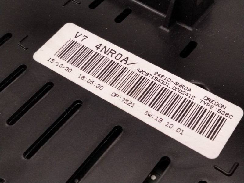 Recambio de cuadro instrumentos para nissan leaf (ze0) electric referencia OEM IAM 248104NR0A  