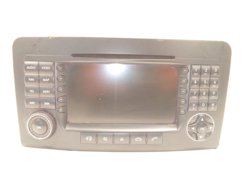 Recambio de pantalla multifuncion para mercedes-benz clase m (w164) ml 350 4-matic (164.186) referencia OEM IAM A1648202679  