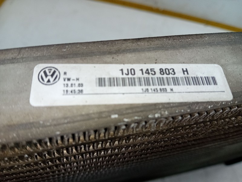 Recambio de radiador agua para seat leon (1m1) 1.9 tdi referencia OEM IAM   
