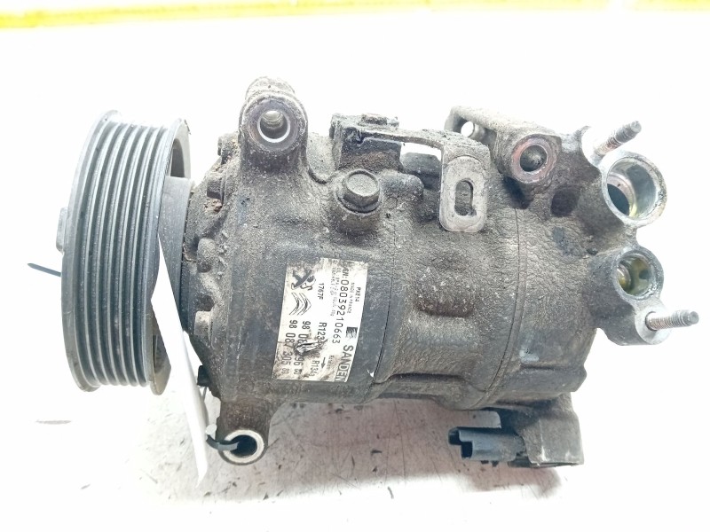 Recambio de compresor aire acondicionado para peugeot expert furgón (v_) 1.6 bluehdi 115 referencia OEM IAM 9808730580  
