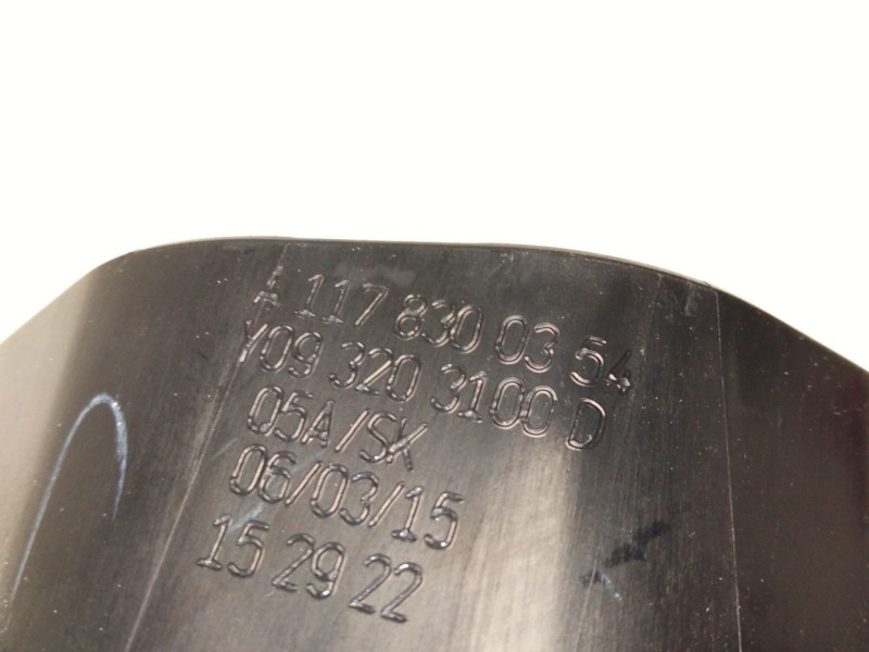 Recambio de aireador central para mercedes-benz cla coupé (c117) cla 220 cdi / d (117.303) referencia OEM IAM A1178300354  