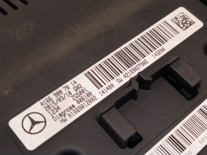 Recambio de pantalla multifuncion para mercedes-benz cla coupé (c117) cla 220 cdi / d (117.303) referencia OEM IAM A1669007814  