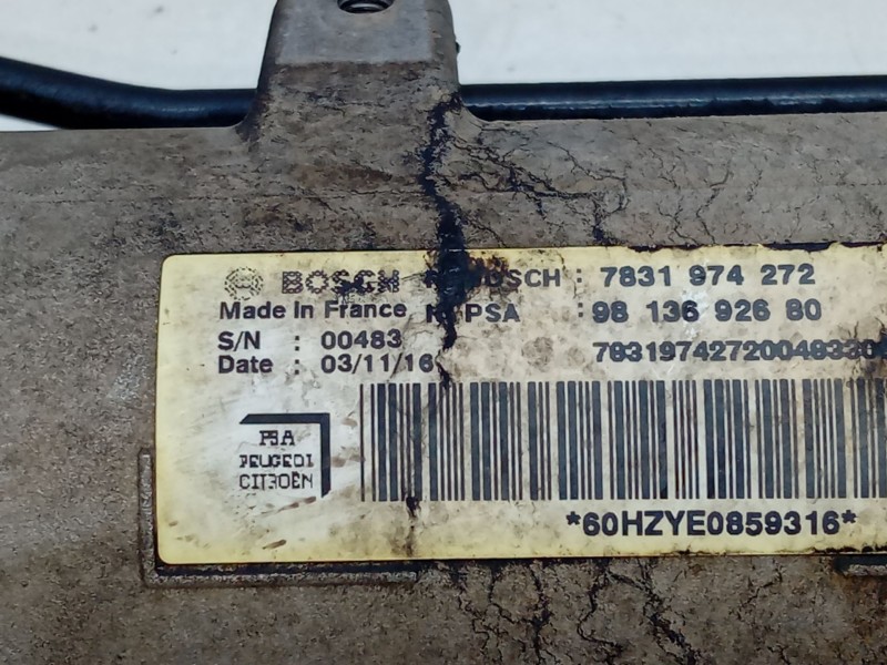 Recambio de caja direccion para peugeot expert furgón (v_) 1.6 bluehdi 115 referencia OEM IAM 9813692680  