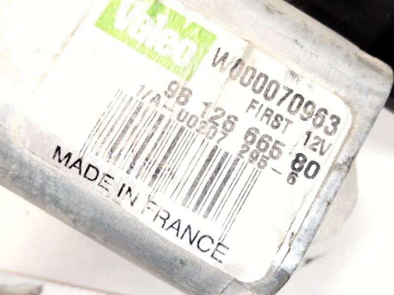 Recambio de motor limpia trasero derecho para peugeot expert furgón (v_) 1.6 bluehdi 115 referencia OEM IAM 9812666580  