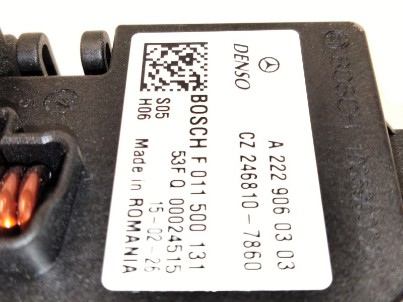 Recambio de resistencia calefaccion para mercedes-benz cla coupé (c117) cla 220 cdi / d (117.303) referencia OEM IAM A2229060303