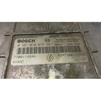Recambio de centralita motor uce para renault megane i scenic (ja0) 1.9 dti diesel cat referencia OEM IAM 0281010077 7700114644 