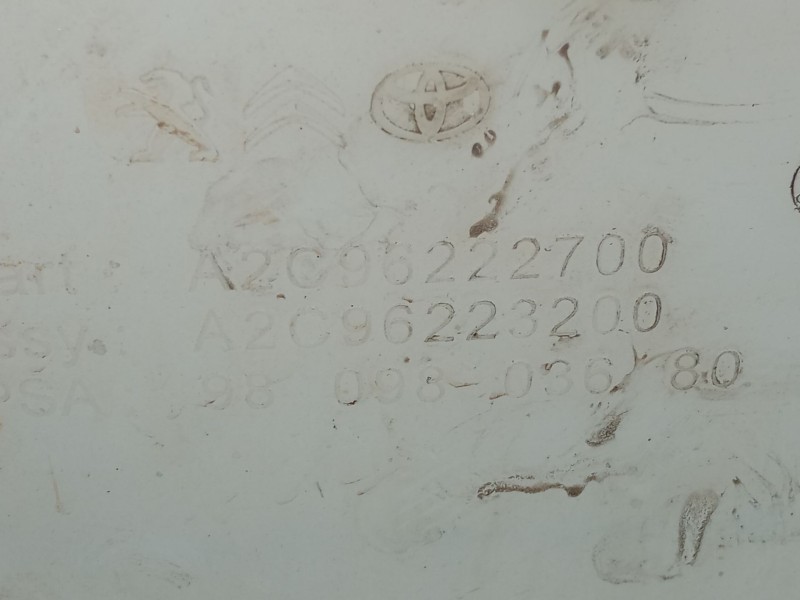 Recambio de deposito limpia para peugeot expert furgón (v_) 1.6 bluehdi 115 referencia OEM IAM A2C96222700  