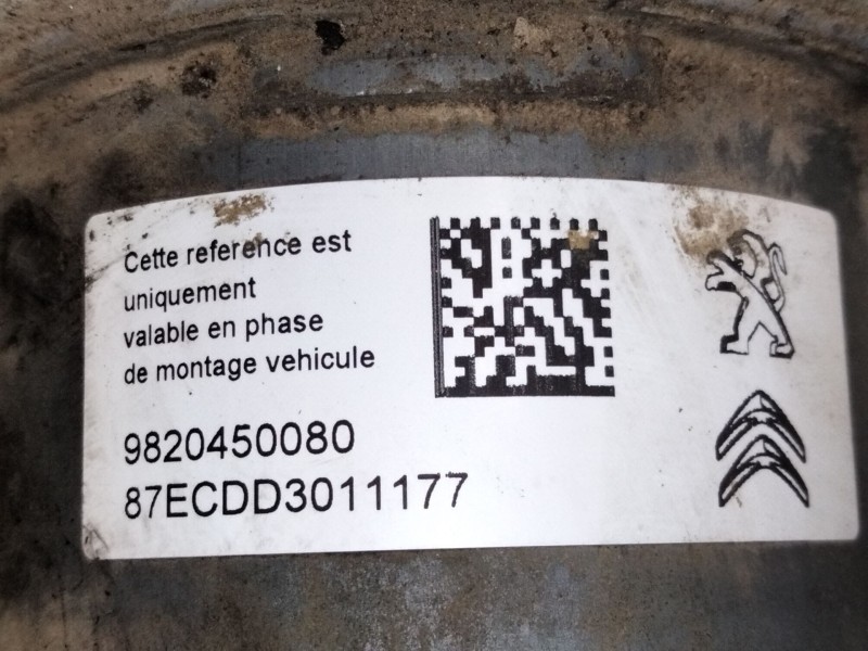 Recambio de abs para peugeot expert furgón (v_) 1.6 bluehdi 115 referencia OEM IAM 9808055980  