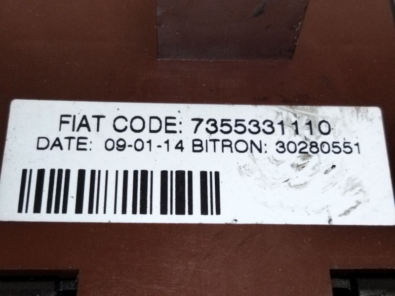 Recambio de modulo electronico para citroën jumper grossraumkasten 2.2 hdi fap cat referencia OEM IAM 7355331110  