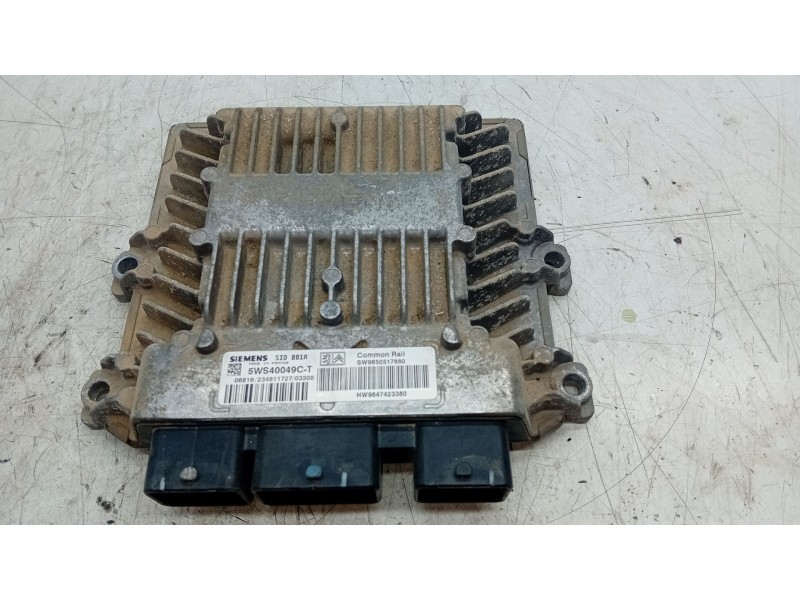 Recambio de centralita motor uce para peugeot partner furgoneta/monovolumen (5_, g_) 2.0 hdi referencia OEM IAM 5WS40049C  