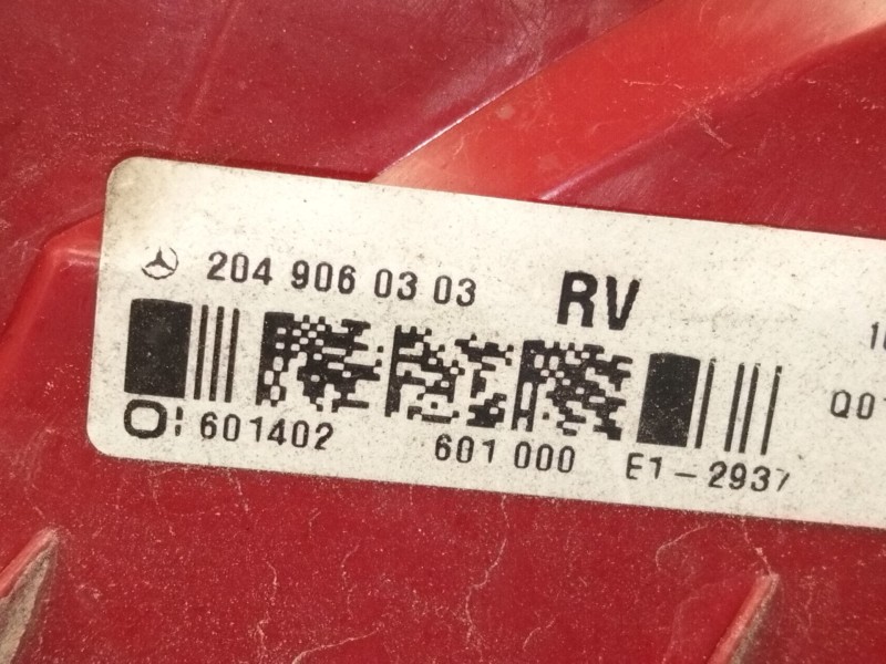 Recambio de piloto trasero derecho para mercedes-benz clase c coupé (c204) c 220 cdi (204.302) referencia OEM IAM 2049060303  
