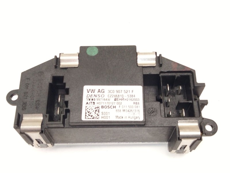Recambio de resistencia calefaccion para volkswagen golf vi variant (aj5) 1.6 tdi referencia OEM IAM 3C0907521  
