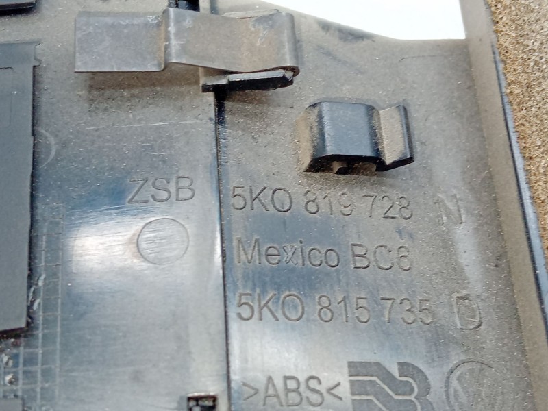 Recambio de aireador central para volkswagen golf vi variant (aj5) 1.6 tdi referencia OEM IAM   