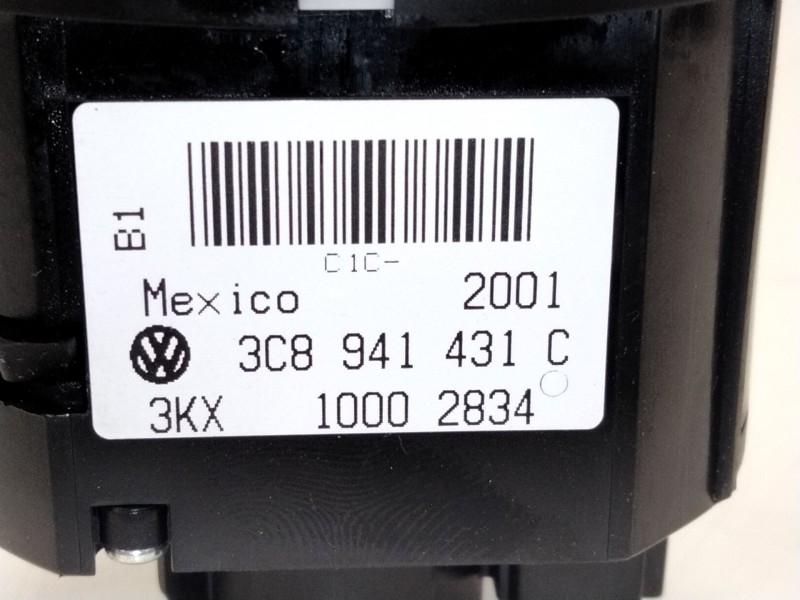 Recambio de mando luces para volkswagen golf vi variant (aj5) 1.6 tdi referencia OEM IAM 3C8941431  