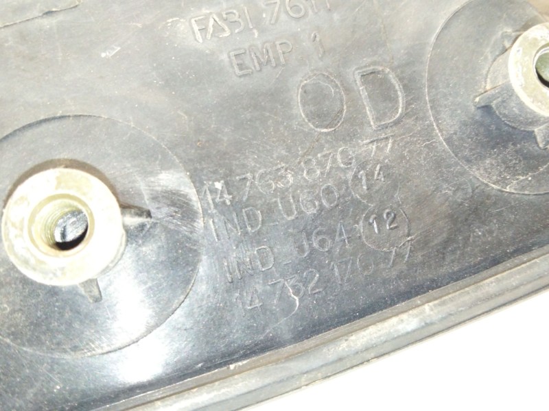 Recambio de maneta exterior delantera derecha para fiat scudo furgón (220_) 2.0 jtd referencia OEM IAM 1476387077  