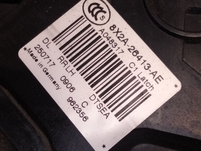 Recambio de cerradura puerta trasera izquierda para land rover range rover evoque (l538) 2.0 d referencia OEM IAM 8X2A26413  