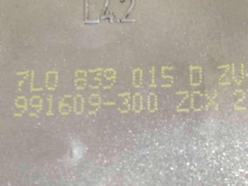 Recambio de cerradura puerta trasera izquierda para volkswagen golf vi variant (aj5) 1.6 tdi referencia OEM IAM 7L0839015  