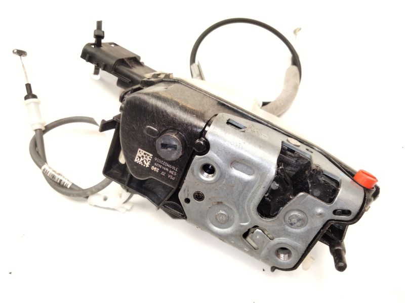 Recambio de cerradura puerta trasera derecha para peugeot 3008 suv (mc_, mr_, mj_, m4_) 1.2 thp/ puretech 130 (mrhnsm, mrhnsu, m