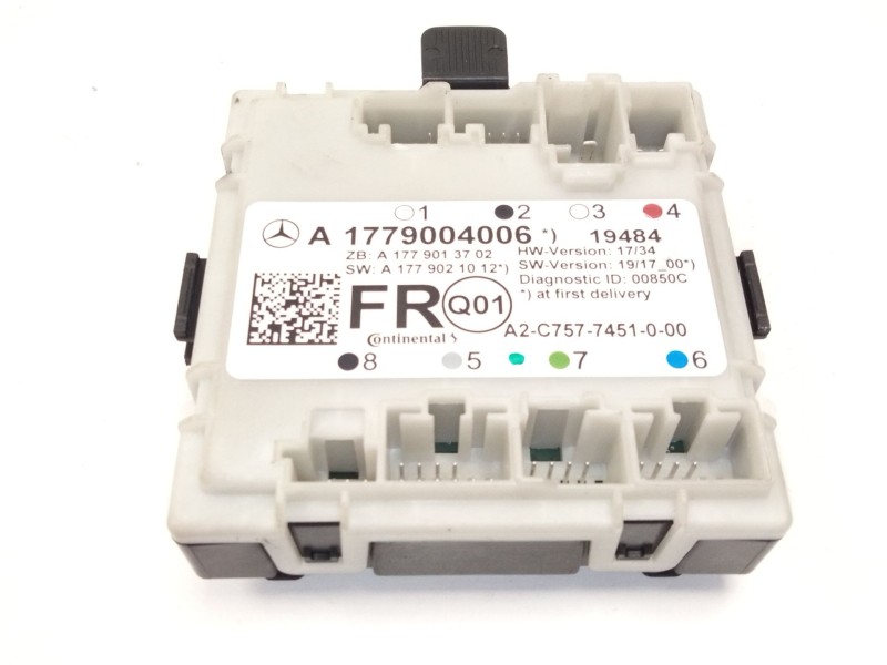 Recambio de modulo control puerta para mercedes-benz clase b sports tourer (w247) b 180 d (247.003) referencia OEM IAM A17790040