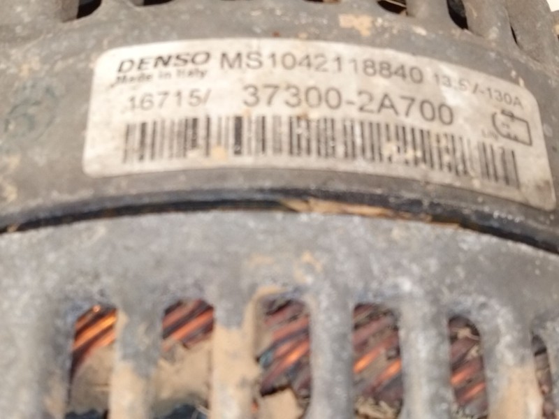 Recambio de alternador para kia sportage iii (sl) 1.7 crdi referencia OEM IAM 373002A700  