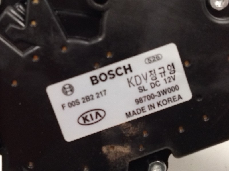 Recambio de motor limpia trasero para kia sportage iii (sl) 1.7 crdi referencia OEM IAM 987003W000  