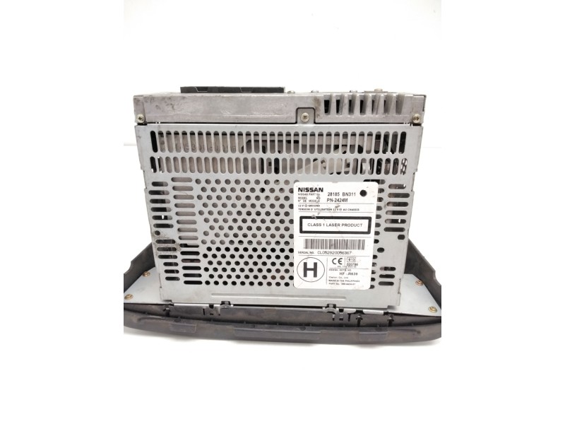 Recambio de sistema audio / radio cd para nissan almera ii (n16) 1.5 referencia OEM IAM 28185BN311  