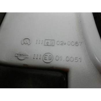 Recambio de retrovisor derecho para nissan vanette cargo referencia OEM IAM E9020067 BLANCO 