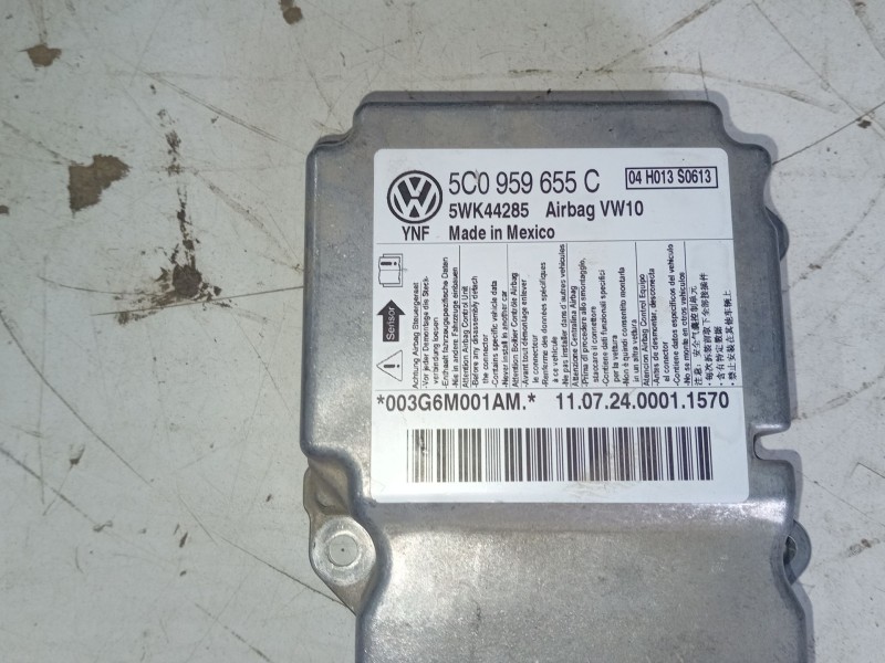 Recambio de kit airbag para volkswagen golf vi variant (aj5) 1.6 tdi referencia OEM IAM   