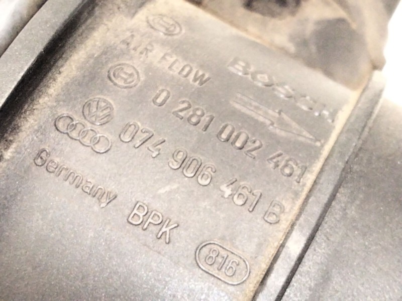 Recambio de caudalimetro para volkswagen passat b7 (362) 2.0 tdi referencia OEM IAM 074906461  