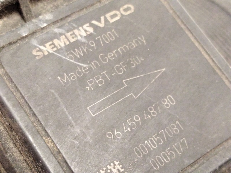 Recambio de caudalimetro para peugeot 3008 suv (mc_, mr_, mj_, m4_) 1.2 thp/ puretech 130 (mrhnsm, mrhnsu, mrhnsj, mrhnyw,... re