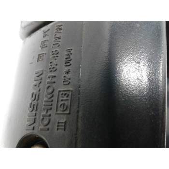 Recambio de retrovisor derecho para nissan almera (n15) referencia OEM IAM ICHIKOH8248JAPAN NEGRO 