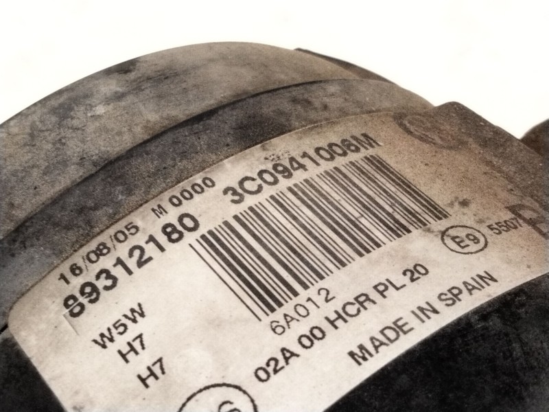 Recambio de faro derecho para volkswagen passat b7 (362) 2.0 tdi referencia OEM IAM 3C0941006  