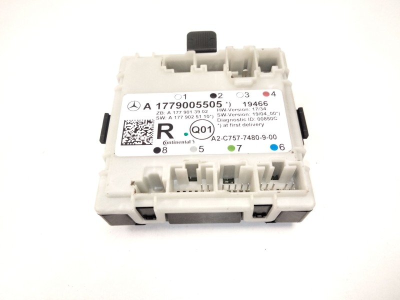 Recambio de modulo control puerta para mercedes-benz clase b sports tourer (w247) b 180 d (247.003) referencia OEM IAM A17790055