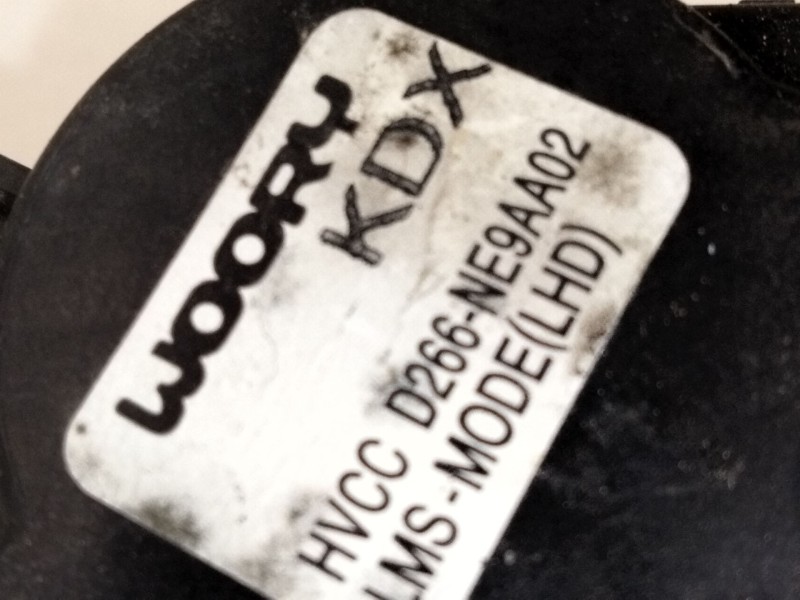 Recambio de motor de trampillas para kia sportage iii (sl) 1.7 crdi referencia OEM IAM D266NE9AA02  