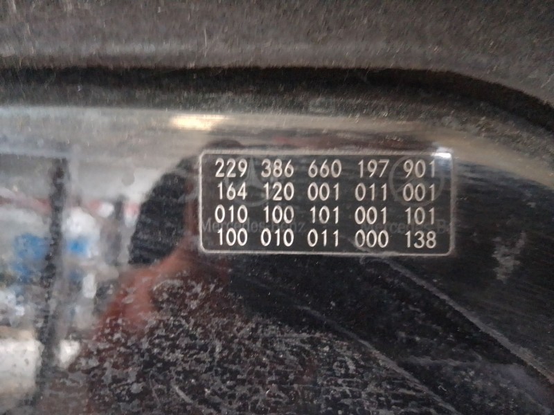 Recambio de capot para mercedes-benz clase m (w164) ml 350 4-matic (164.186) referencia OEM IAM A1648800057  