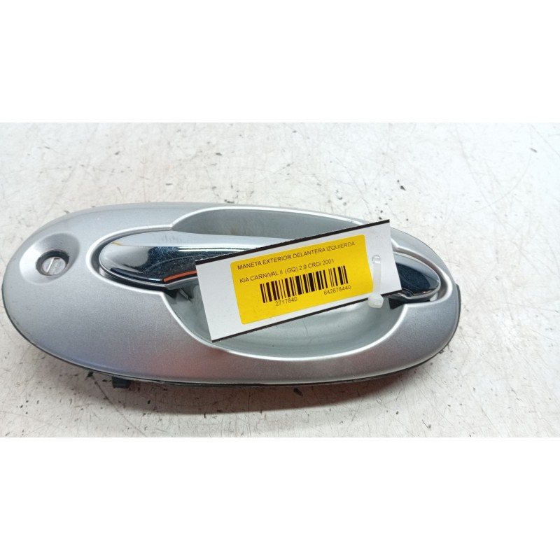 Recambio de maneta exterior delantera izquierda para kia carnival ii (gq) 2.9 crdi referencia OEM IAM K53A50410  