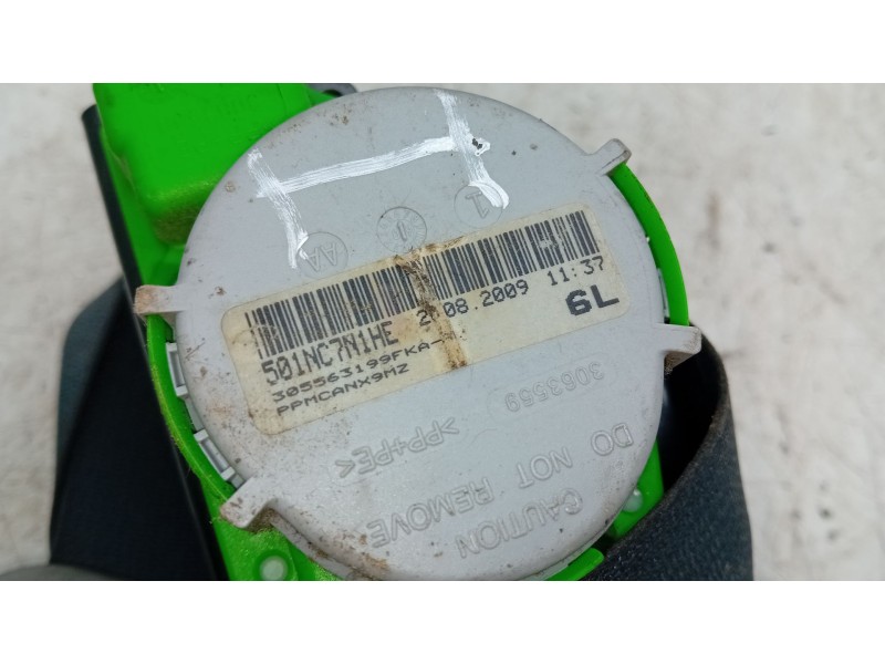Recambio de cinturon seguridad delantero izquierdo para toyota yaris active referencia OEM IAM 501NC7N1HE  