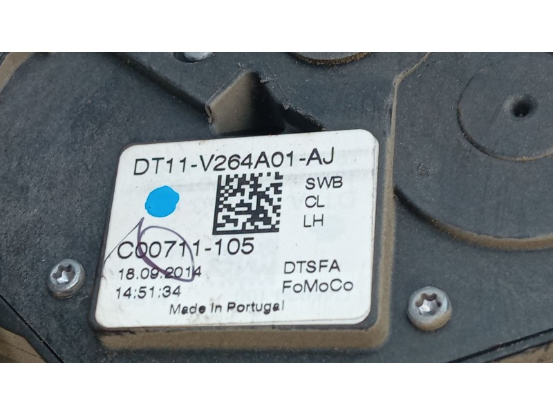 Recambio de cerradura puerta lateral corredera izquierda para ford transit connect monospace 1.6 tdci referencia OEM IAM DT11V26