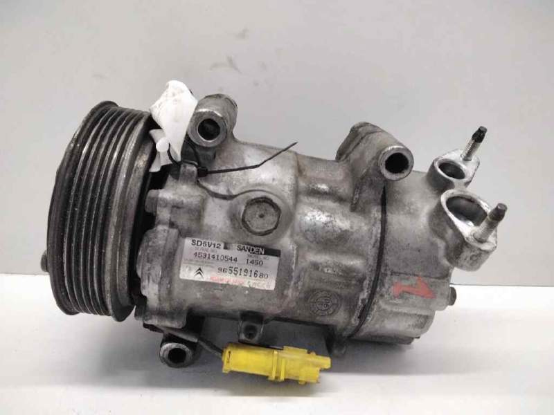 Recambio de compresor aire acondicionado para citroën c3 1.4 hdi exclusive referencia OEM IAM 9655191680  