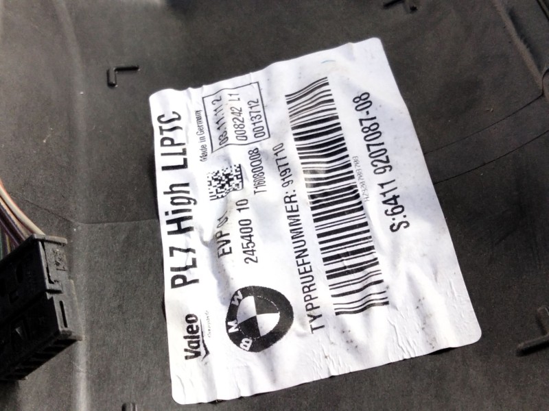 Recambio de calefaccion entera normal para bmw 1 (f20) 118 d referencia OEM IAM 64119207087  