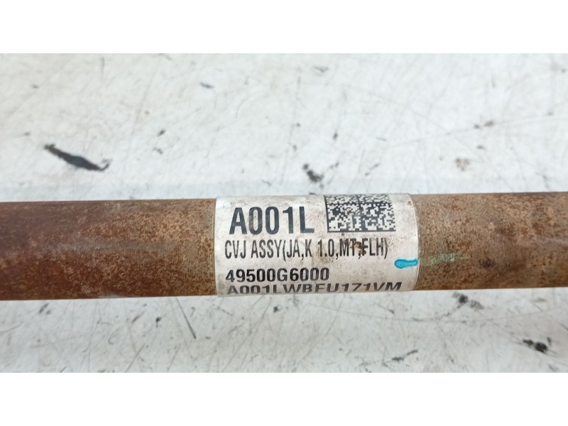 Recambio de transmision delantera izquierda para kia picanto iii (ja) 1.0 referencia OEM IAM 49500G6000  